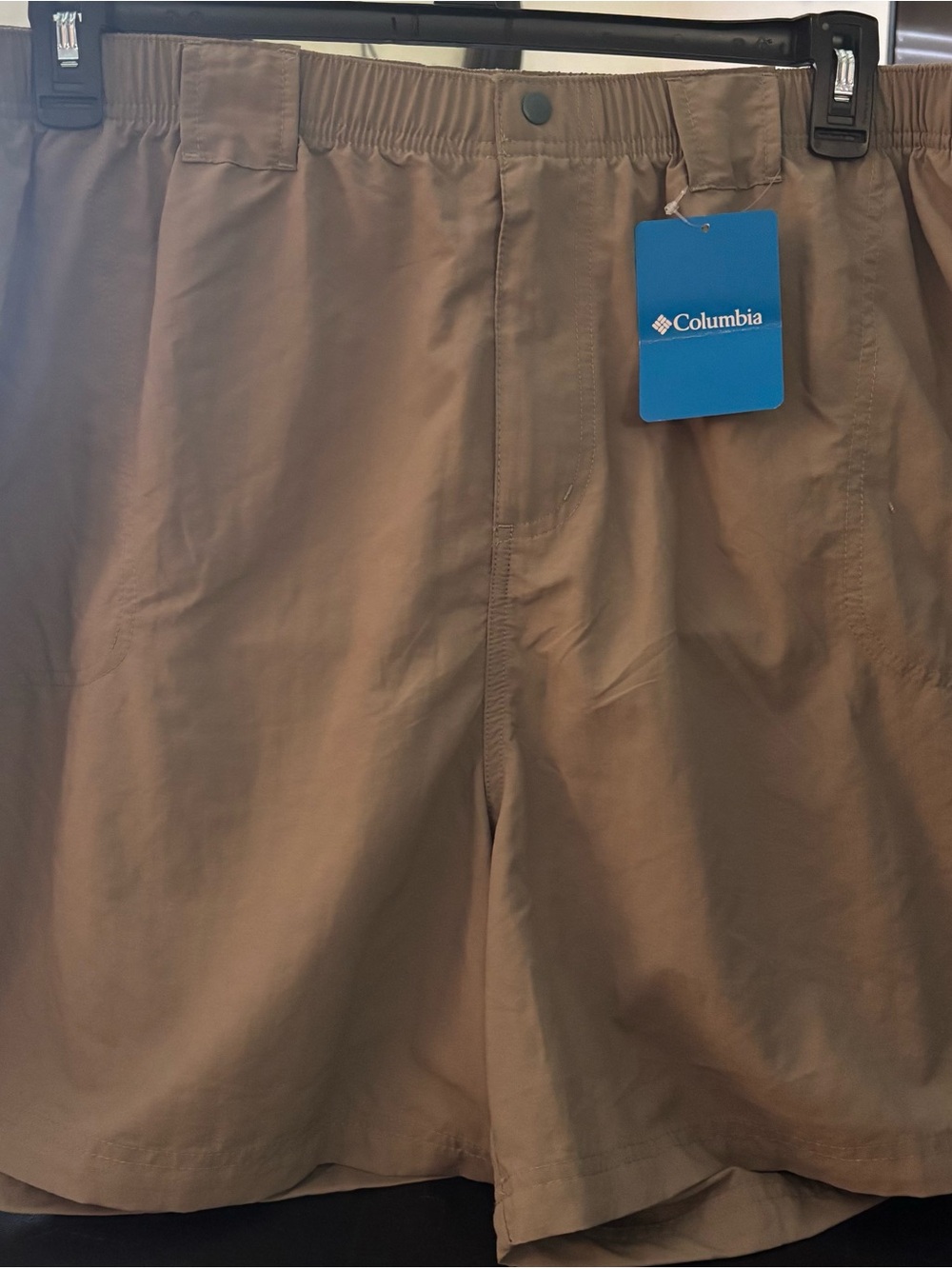 Columbia Men's Tan Outdoor Hybrid Shorts